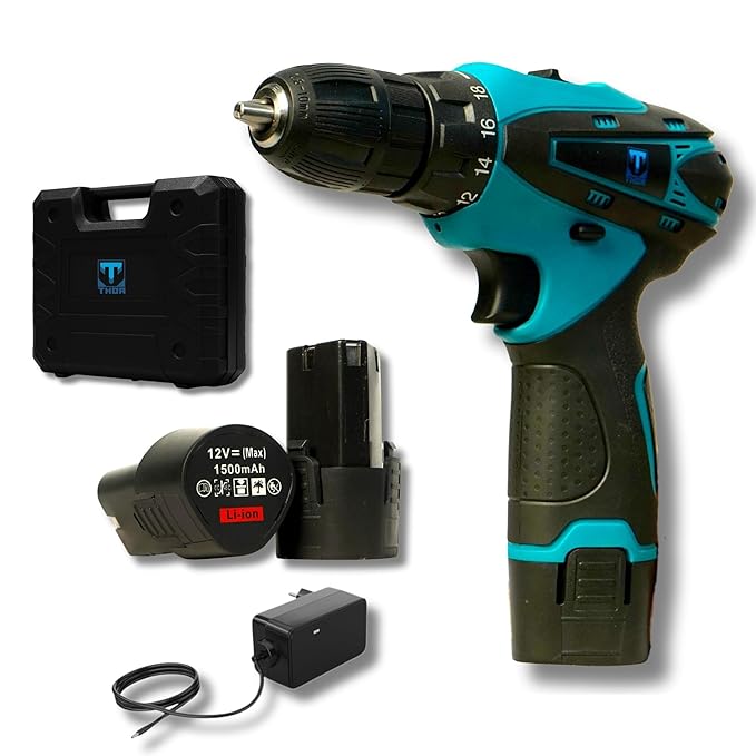 THOR 12V Cordless Drill Driver Kit - THCD 12