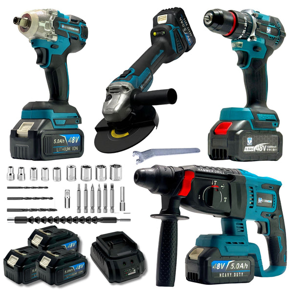 THOR 48V 4 - in - 1 Combo Kit - Oxlent Power Tools
